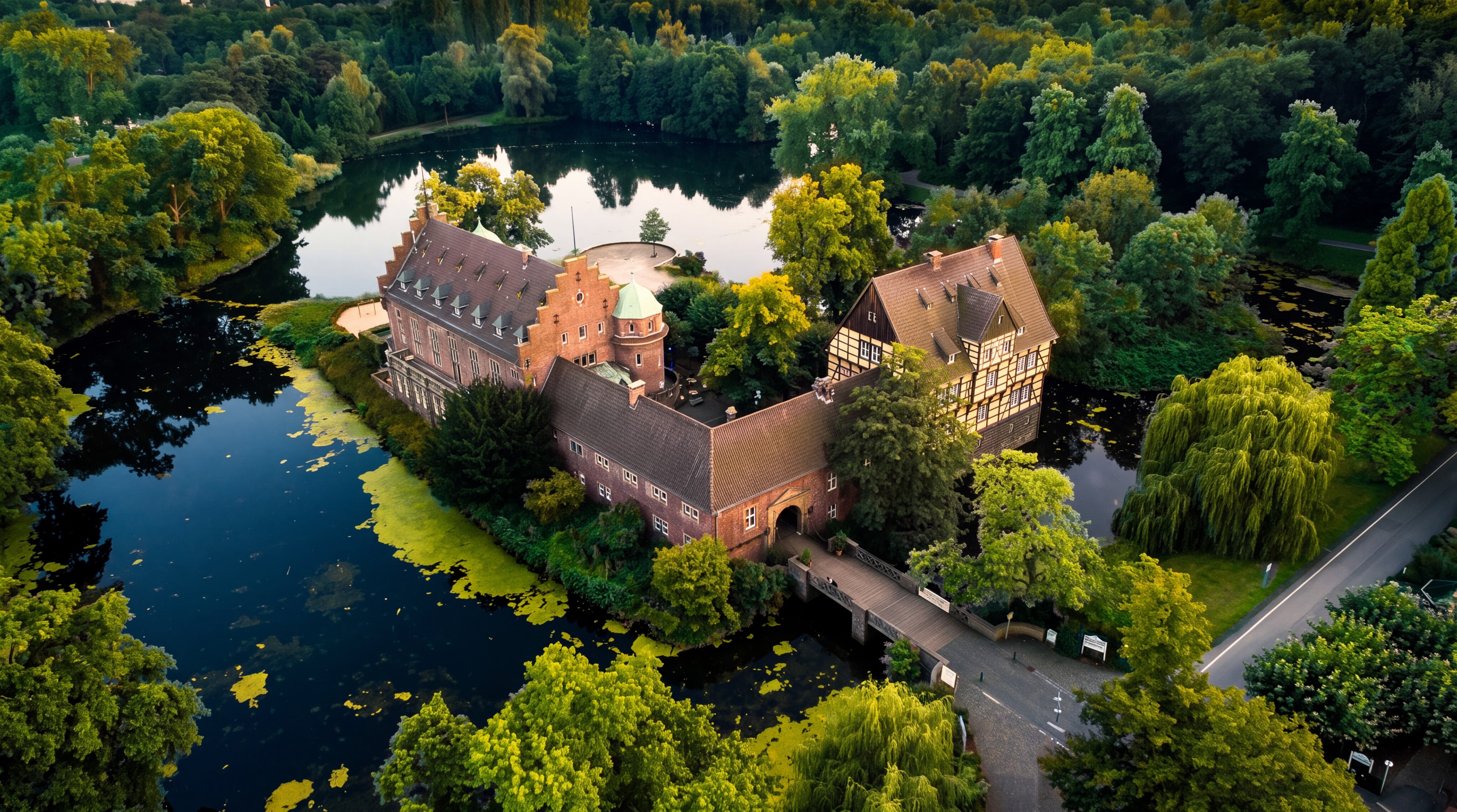 Wasserschloss Wittringen auf der Schlossinsel